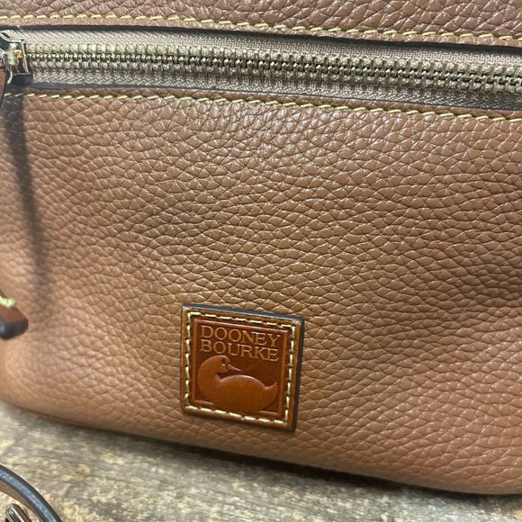 Dooney & Bourke Pebble Leather Domed Crossbody - Picture 3 of 6